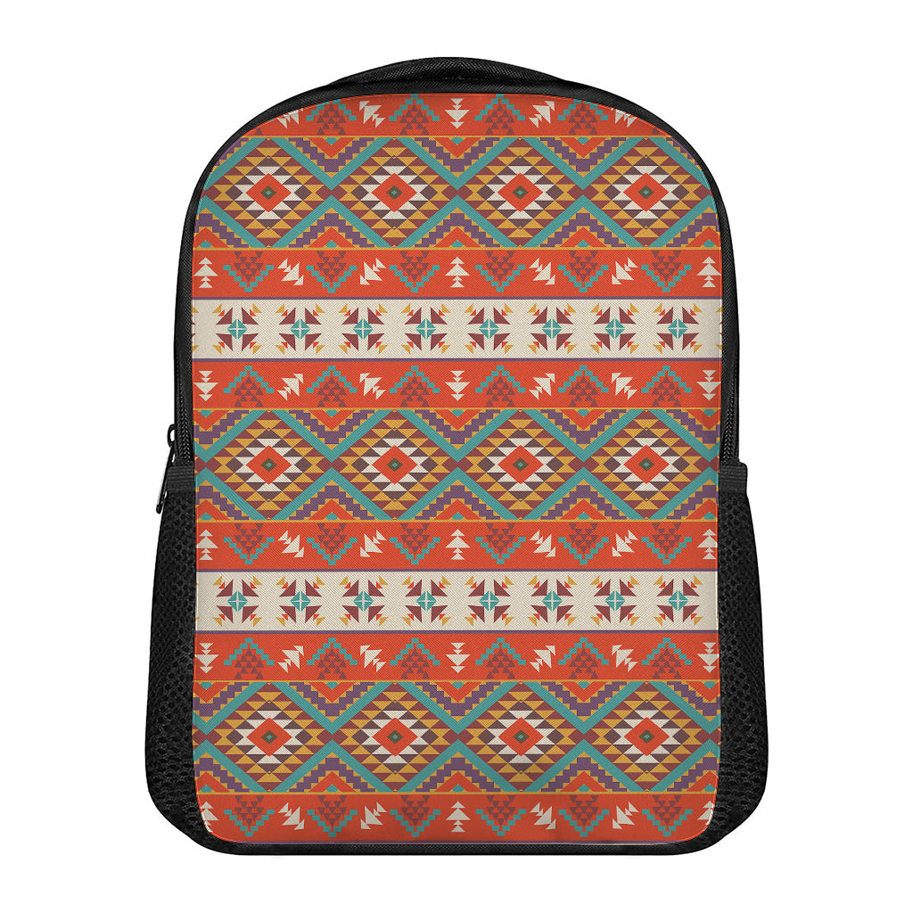 Geometric Native Navajo Print Casual Backpack