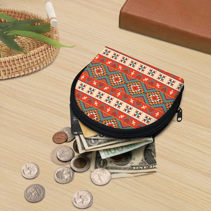 Geometric Native Navajo Print Coin Purse