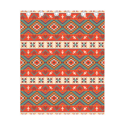 Geometric Native Navajo Print Curtain
