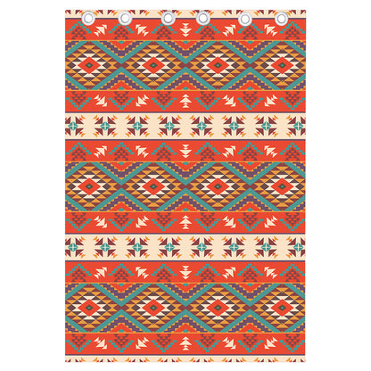 Geometric Native Navajo Print Curtain