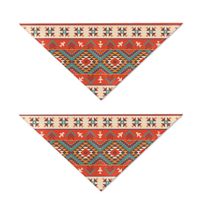 Geometric Native Navajo Print Dog Bandana