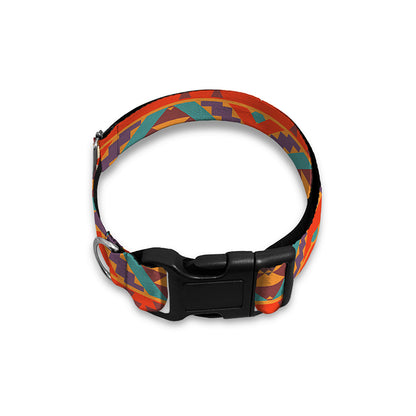 Geometric Native Navajo Print Dog Collar