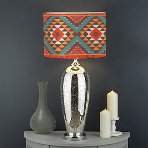 Geometric Native Navajo Print Drum Lamp Shade