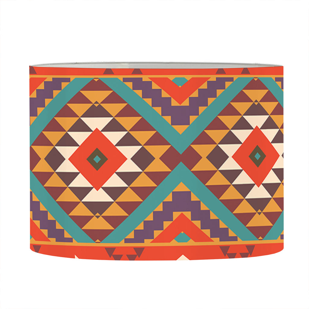 Geometric Native Navajo Print Drum Lamp Shade