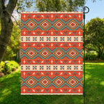 Geometric Native Navajo Print Garden Flag