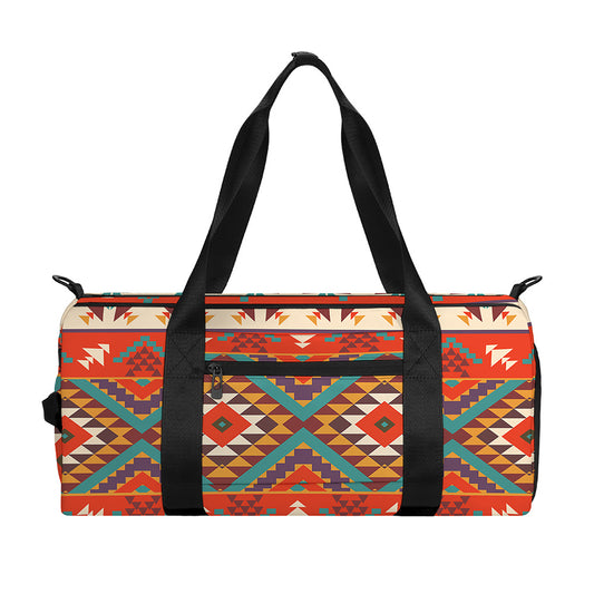 Geometric Native Navajo Print Gym Bag