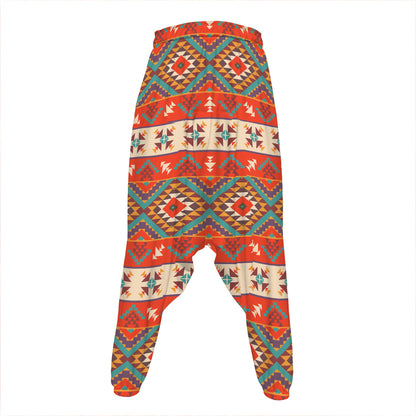 Geometric Native Navajo Print Hammer Pants