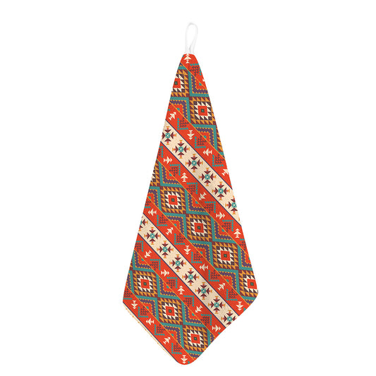 Geometric Native Navajo Print Hand Towel