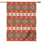Geometric Native Navajo Print House Flag