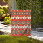 Geometric Native Navajo Print House Flag