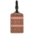 Geometric Native Navajo Print Luggage Tag