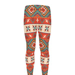 Geometric Native Navajo Print Men's leggings