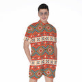 Geometric Native Navajo Print Men's Romper