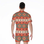 Geometric Native Navajo Print Men's Rompers