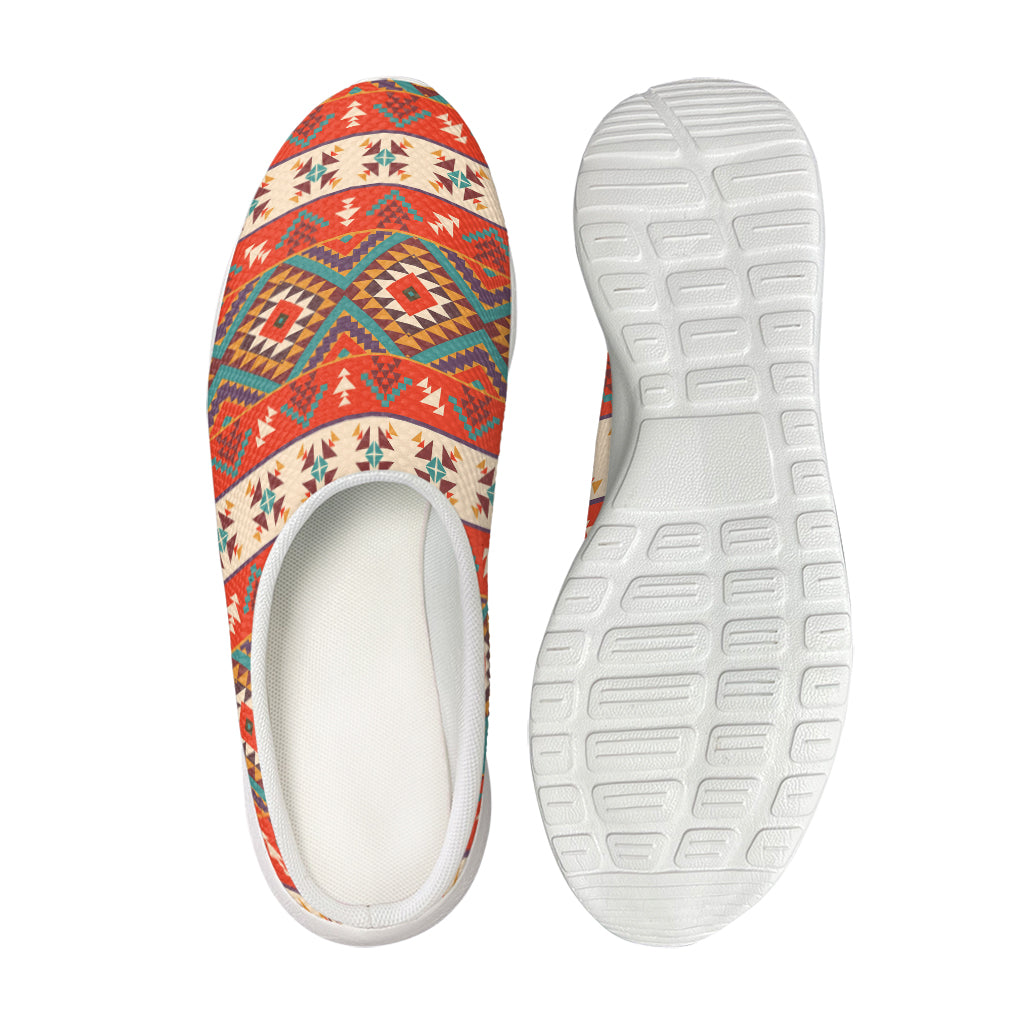 Geometric Native Navajo Print Mesh Casual Shoes