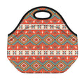 Geometric Native Navajo Print Neoprene Lunch Bag