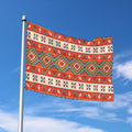 Geometric Native Navajo Print Polyester Flag
