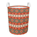 Geometric Native Navajo Print Round Laundry Basket
