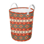 Geometric Native Navajo Print Round Laundry Basket