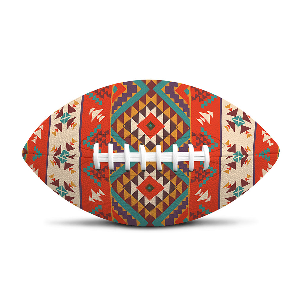 Geometric Native Navajo Print Rugby Ball