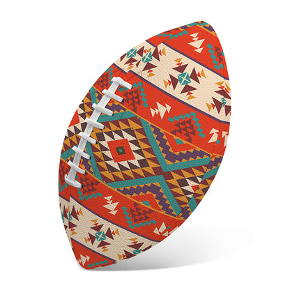 Geometric Native Navajo Print Rugby Ball