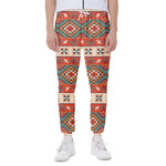 Geometric Native Navajo Print Scuba Joggers