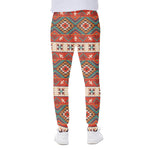 Geometric Native Navajo Print Scuba Joggers