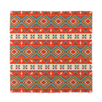 Geometric Native Navajo Print Silk Bandana