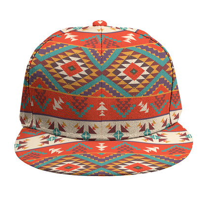 Geometric Native Navajo Print Snapback Cap