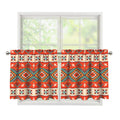Geometric Native Navajo Print Tier Curtains