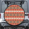 Geometric Native Navajo Print Tire Cover