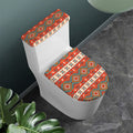 Geometric Native Navajo Print Toilet Lid And Tank Cover Set