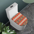 Geometric Native Navajo Print Toilet Lid Cover