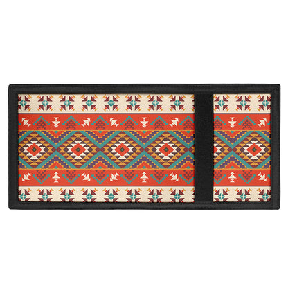 Geometric Native Navajo Print Trifold Wallet