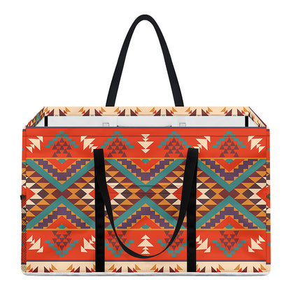 Geometric Native Navajo Print Utility Tote Bag
