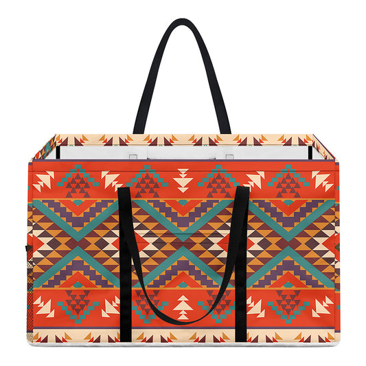 Geometric Native Navajo Print Utility Tote Bag