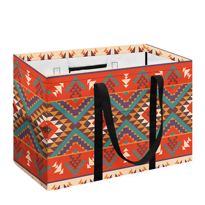 Geometric Native Navajo Print Utility Tote Bag