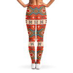 Geometric Native Navajo Print Women's Leggings