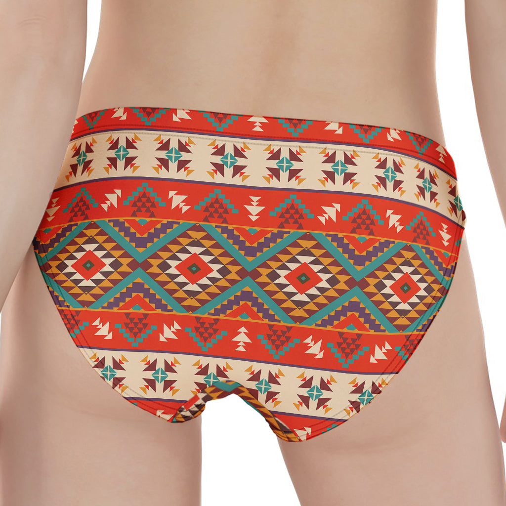 Geometric Native Navajo Print Women's Panties