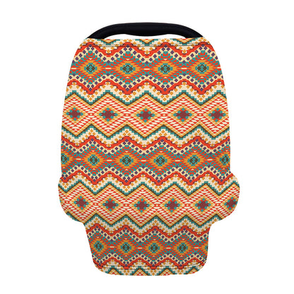 Geometric Navajo Pattern Print Baby Seat Cover