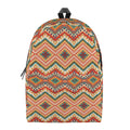 Geometric Navajo Pattern Print School Backpack