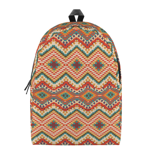 Geometric Navajo Pattern Print Backpack