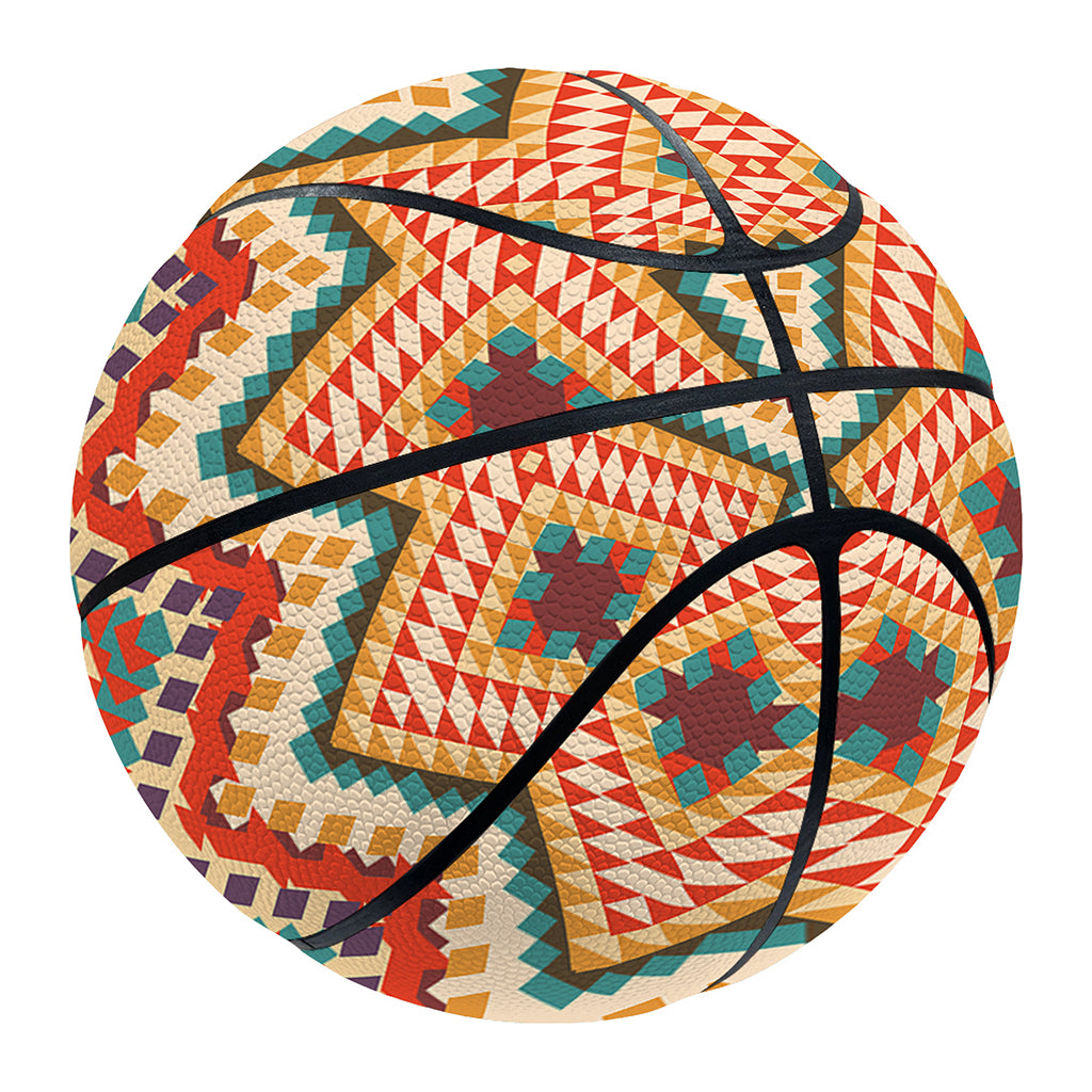 Geometric Navajo Pattern Print Basketball