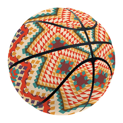 Geometric Navajo Pattern Print Basketball