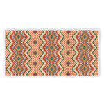 Geometric Navajo Pattern Print Beach Towel