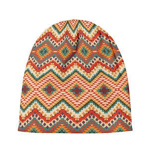 Geometric Navajo Pattern Print Beanie