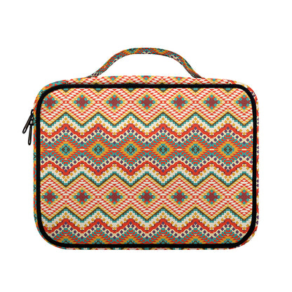 Geometric Navajo Pattern Print Briefcase Bible Bag