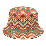 Geometric Navajo Pattern Print Bucket Hat