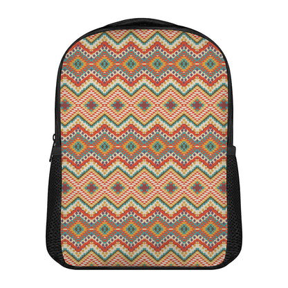 Geometric Navajo Pattern Print Casual Backpack