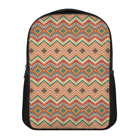 Geometric Navajo Pattern Print Casual Backpack